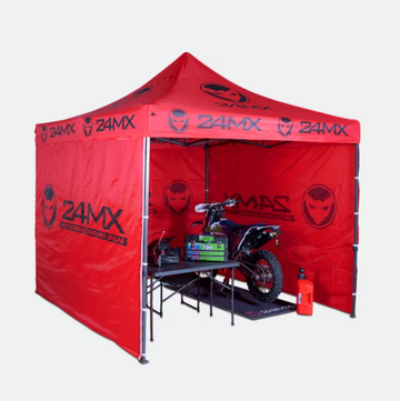 Rennzelt mit Wänden 24MX Easy-Up-Rennzelt